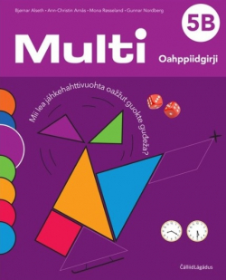 Omslag av matematikkboka mulit 5b.