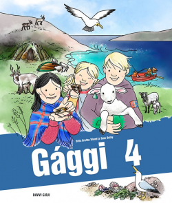 Omslaget er en tegning med 3 ungdom i kystnære omgivelser.