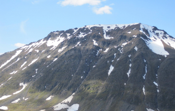 Bilde av et fjellparti.