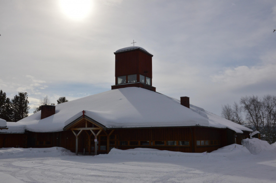 Karasjok kirke.