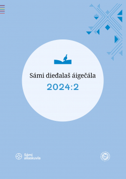 Bokomslag med tittelen Sámi dieđalaš áigečála 2024:2