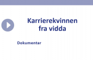 Karrierekvinnen fra vidda 