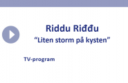 Riddu Riđđu - Liten storm på kysten