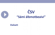 ČSV - Sámi álbmotbeaivi