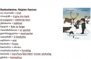 Ordliste - Nejpien faamoe