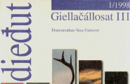 Dieđut Nr. 1/1998 - Giellačállosat III