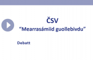 ČSV - Mearrasámiid guollebivdu